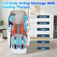 thumbnail image 2 of 2026 Upgrade 4D Massage Chair Full Body with Sonicwave Rhythmic Massage, Zero Gravity Massage Chair with Phone Controller and Holder, 16 Auto Modes, Waist & Calf Heating, Ai Voice, White, 2 of 12