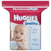 Huggies Gentle Care Sensitive Baby Wipes, Fragrance Free, Mega
