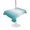 Teal, variant on Outdoor Table Cloth with Umbrella Hole and Zipper, Grey Ombre Waterproof Square Tablecloth 60"x60", Gray White Gradient Modern Abstract Art Washable Table Cover for Outside Party Patio Picnic