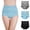 Black, variant on Sngxgn Women's Cotton Breatheable Underwear Briefs Pack(Blue,XXL)