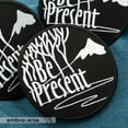 thumbnail image 4 of Be Present Travel Patch – Embroidered Patches Iron On - 3.9 inches (10 cm) - Embroverse, 4 of 5