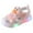 Pink, variant on WOYY Kids Led Light Sandals Soft Soled Kids Beach Shoes (Toddler/Little/Big Kids)