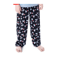 thumbnail image 4 of Peanuts Boys' Joe Cool Snoopy Long-Sleeve Raglan Sleep Shirt Pajama Pant 2 Piece PJs Sleepwear Set, 4 of 6