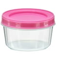 thumbnail image 3 of DecorRack Small Plastic Storage Jars with Screw on Lids, 7 oz Round Containers (8 Count), 3 of 8