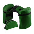 thumbnail image 5 of Colaxi Saddle Bags Set Trail Riding Saddle Bags Gift Portable Versatile Oxford Cloth Outdoor Equestrian Sports Pommel Bags Green, 5 of 10