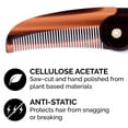 thumbnail image 5 of ZEUS Mustache Comb Set for Men - Best Handmade Saw-Cut Pocket, Folding, and Large Moustache Comb Gift Set! (Traditional), 5 of 7
