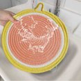 thumbnail image 4 of TIMIFIS Wheat Straws Cutting Board Cats's Ear Table Mat Heat Insulating Mat Kitchen Pot Mat Decorative Mat Tea Cups Kitchen Gadgets, 4 of 6