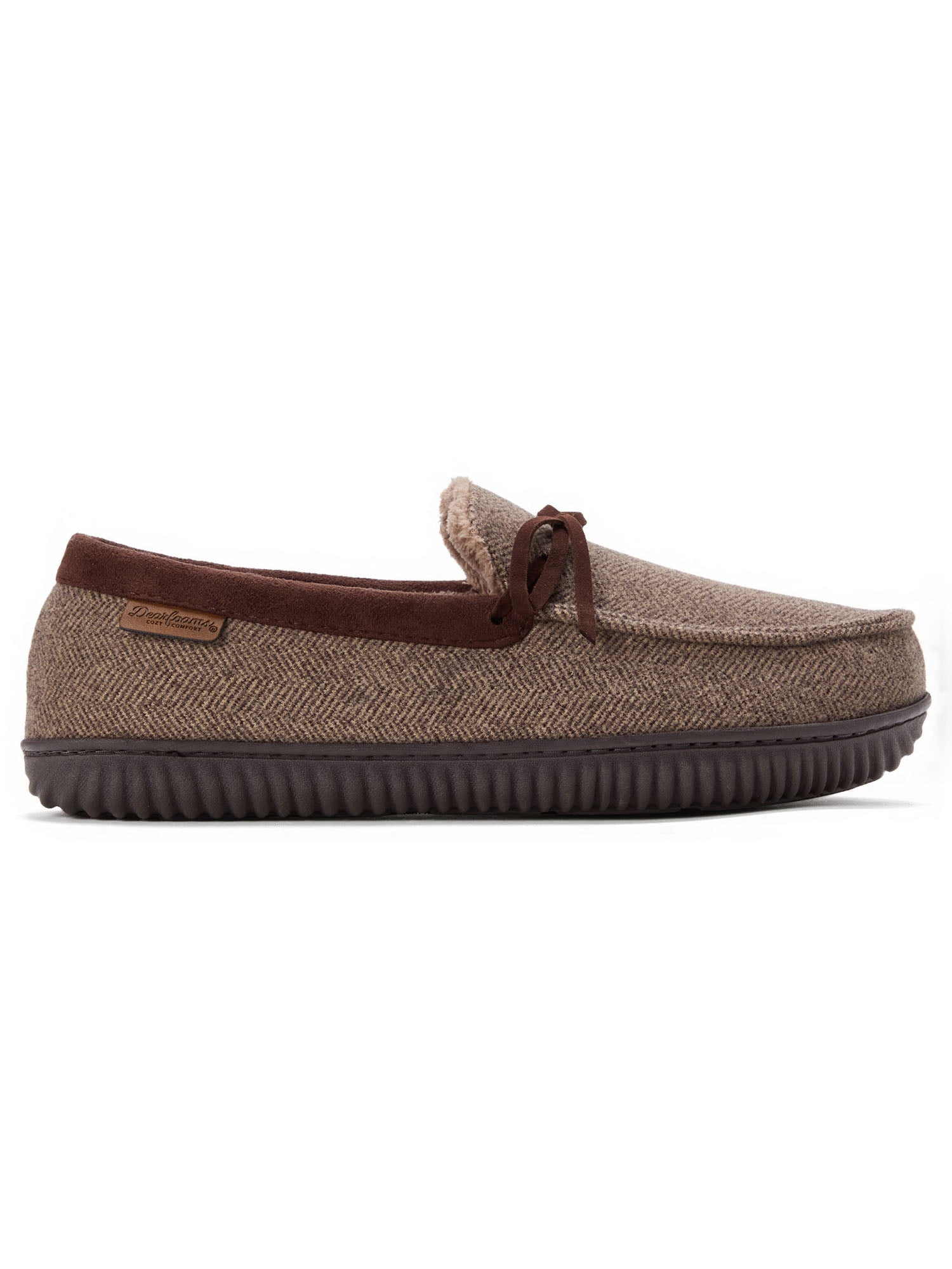 Dearfoams Cozy Comfort Men's Moccasin Slippers