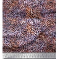 thumbnail image 1 of Soimoi Cotton Cambric Fabric Leopard Animal Skin Print Fabric by Yard 42 Inch Wide, 1 of 3