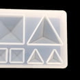 thumbnail image 6 of HOMYL 4xPyramid Shape Pendants Charms Mould Resin Casting for Jewelry Making 4 Pcs, 6 of 8