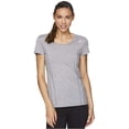 thumbnail image 1 of Camiseta Básica Reebok Linear Marled para Mujer Gris XS, 1 of 2