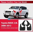 thumbnail image 1 of unique Car Fender Mud Flaps For Toyota RAV4 2006-2012 XA30 Splash Guards MudFlaps Front Rear Mudguards Auto Accessories, 1 of 5