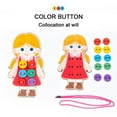 thumbnail image 4 of Wind Up Toy Wooden Toy Educational And Learning Montessori Activity for Kids, 4 of 9