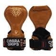 thumbnail image 1 of Guantes de levantamiento de pesas Grip Power Pads Cobra Grips PRO Brown, 1 of 7