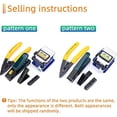 thumbnail image 3 of MesaSe Optical Fiber Tool Kit Cold Connection Tool Optical Fiber Stripping Cleaver for with 36000 Cleaves and Fiber Optic, 3 of 5