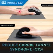 Adesso 2.4GHz Wireless Ergonomic Vertical Right-Handed Mouse (imousee30)
