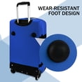 thumbnail image 3 of 3 Piece Softside Luggage Set, Heavy-Duty Water-Resistant Softshell Suitcase with Wheels, 20"/26"/30" Lightweight Rolling Luggage Bag, Blue,TA510, 3 of 8
