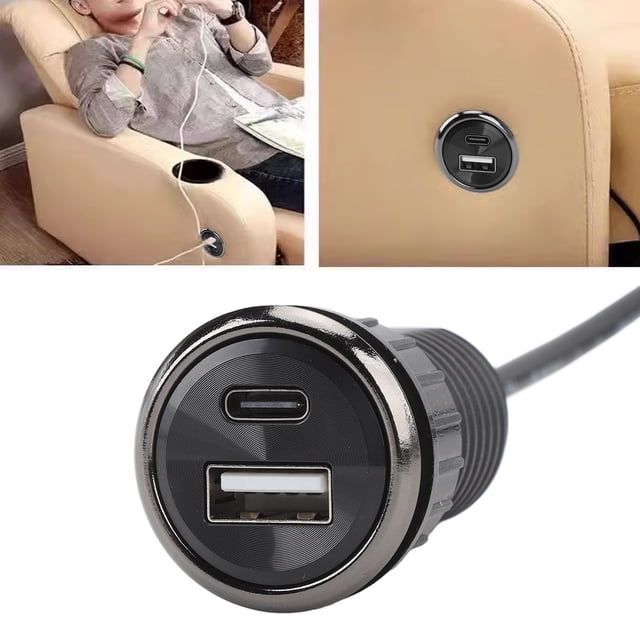 Arandela Eléctrica De Escritorio, Salida De Montaje Empotrado Para Muebles De Ahorro De Espacio De Amplia Aplicación Para Mesa De Conferencias De Oficina