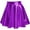Purple, variant on Amvlyk Flared Skirts for Women Solid Color High Waist Pleated Mini Skirt Summer Cool Trendy A-Line Skirt Fashion Skirt for Dance Going Out Party Walking Work