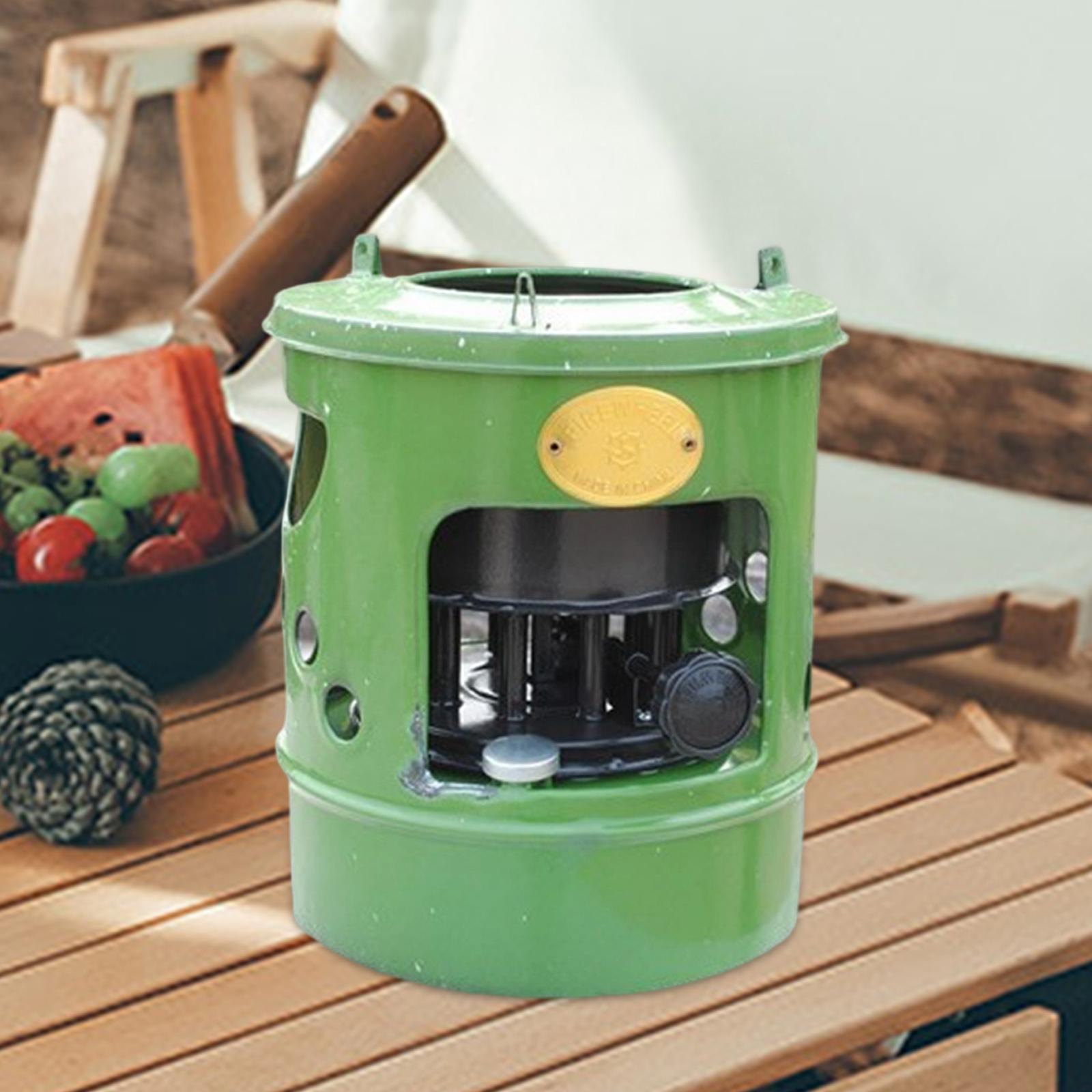 Kuntesetty 10 Wicks Kerosene Stoves Compact Picnic Stoves for Dormitory Baking Barbecue
