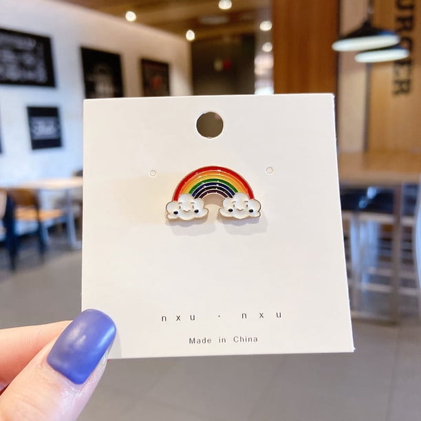 Lindo broche, accesorios de insignia de aleación de moda y únicos, ropa de cuello de dibujos animados, accesorios de verano