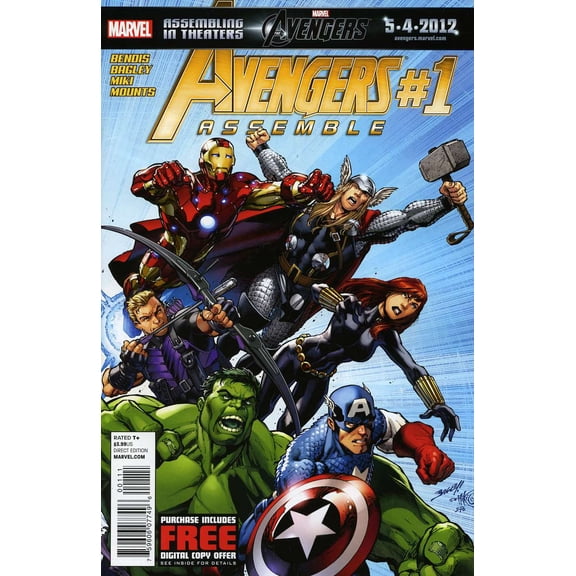Avengers Assemble (4th Series) #1 VF ; Marvel Comic Book