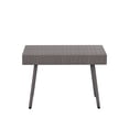 thumbnail image 3 of Wynston Outdoor Foldable Wicker/Rattan Side Table, 3 of 9