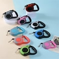 thumbnail image 3 of Zoowhale Dog Leash Lead for Small Medium Dogs Cats Automatic Retractable Strong Nylon Puppy Traction Rope Chihuahua Pet Supplies(Purple,3M), 3 of 5