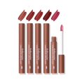thumbnail image 3 of Xihbxyly Oferta de iluminación Juego de brillo labial hidratante mate en 5 colores Chocolate, 12,5 ml, 3 of 7