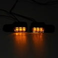thumbnail image 3 of 2PCS 12V Motorcycle Indicators LED Turn Signal Light Handlebar Amber Signal Lamp Blinker, Mount, 3 of 5