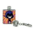 thumbnail image 2 of Teen Titans Go! Raven Stainless Steel 1oz Mini Flask Key Chain, 2 of 4
