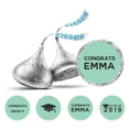 thumbnail image 1 of Darling Souvenir 190 Pcs Graduation Theme Custom Stickers chocolate stickers DIY Candy Favor-Mint, 1 of 2