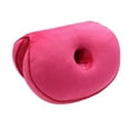 thumbnail image 3 of Cojín de espuma viscoelástica para asiento, almohada cómoda para hemorroides durante el embarazo, color rosa y rojo Rosa roja, 3 of 9