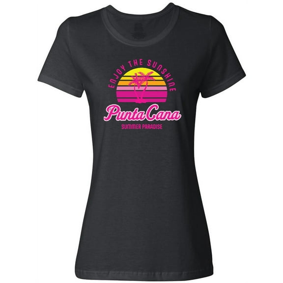 Inktastic Enjoy the Sunshine Punta Cana Summer Paradise Women's T-Shirt
