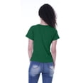 thumbnail image 4 of Moomaya T-shirt Col Rond pour Femmes Manches Courtes Poche à Sequins - 79, 4 of 6