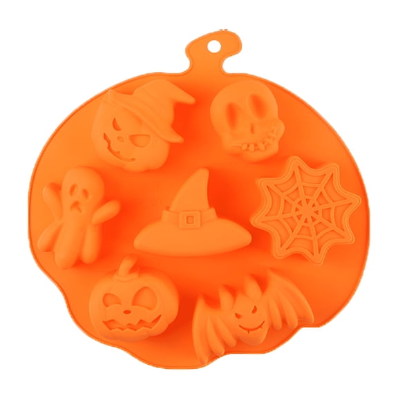 ACDANC Halloween Shaped Ice Cube Tray / Food Molds - Fun Scary Designs