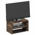 thumbnail image 2 of Furinno CLASSIC 15.7" Wide Stackable Monitor Stand Riser Set of 2 Amber Pine, 2 of 7