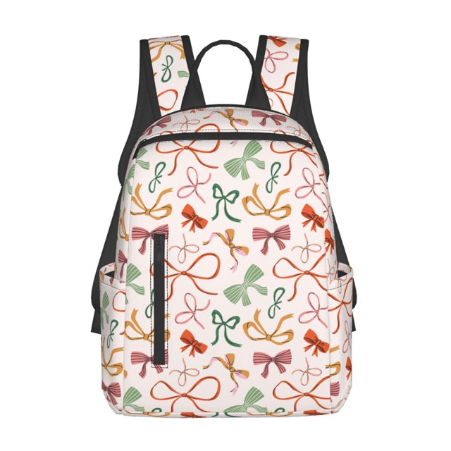 Easygdp Colorful Bow Knots para Easygdp Yak - Mochila Casual Ligera y Resistente para Viaje y Senderismo para Hombres y Mujeres