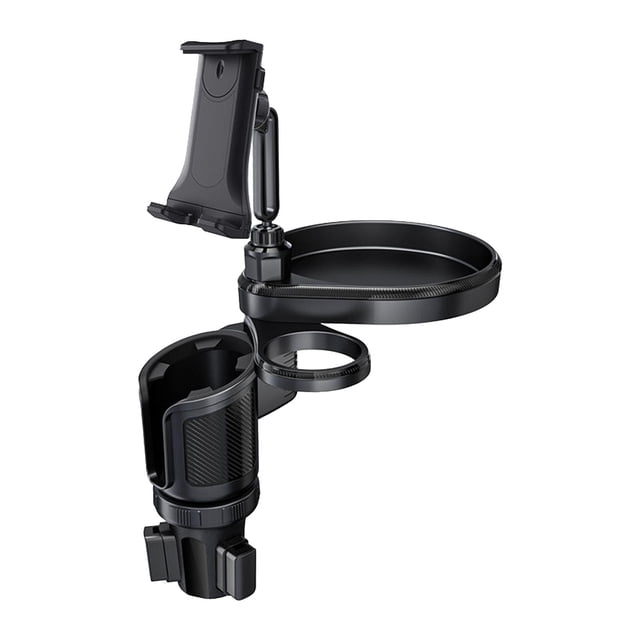 Soporte de montaje Shamjiam para teléfono de coche portavasos multifuncional para automóvil