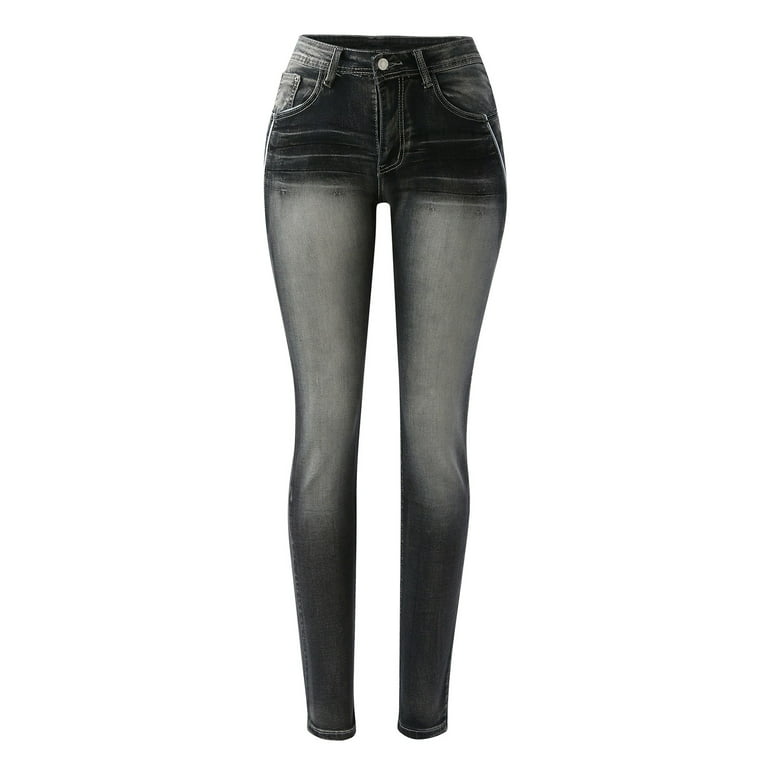 Aayomet Embellished Leggings for Women 2023 Women's Jeans Slim