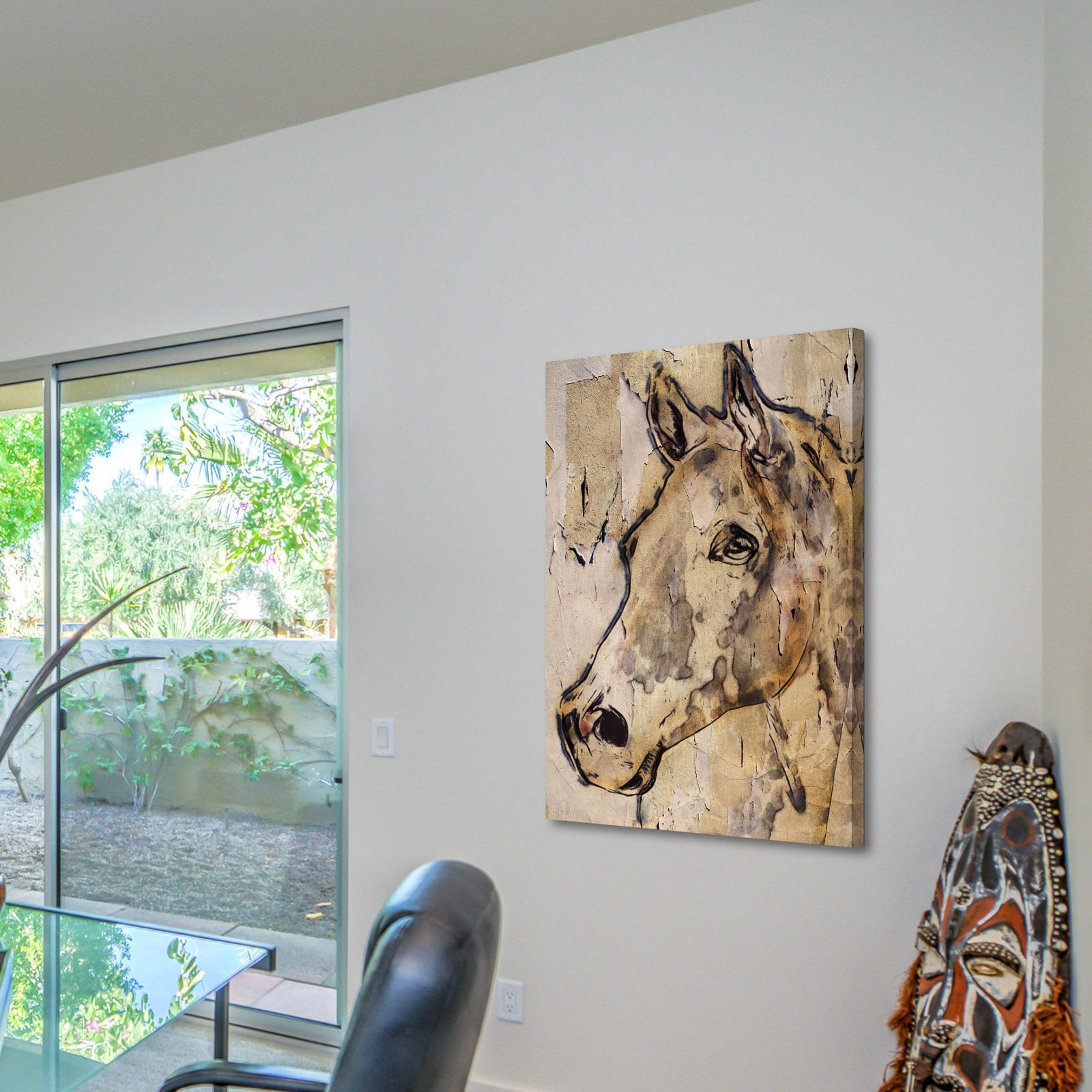 Marmont Hill - "Winner Horse" by Irena Orlov Painting Print on Wrapped Canvas
