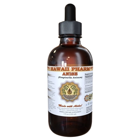 Anise (Pimpinella anisum) Tincture, Organic Dried Seed Liquid Extract, Yang Hui Xiang, Herbal Supplement 4 oz