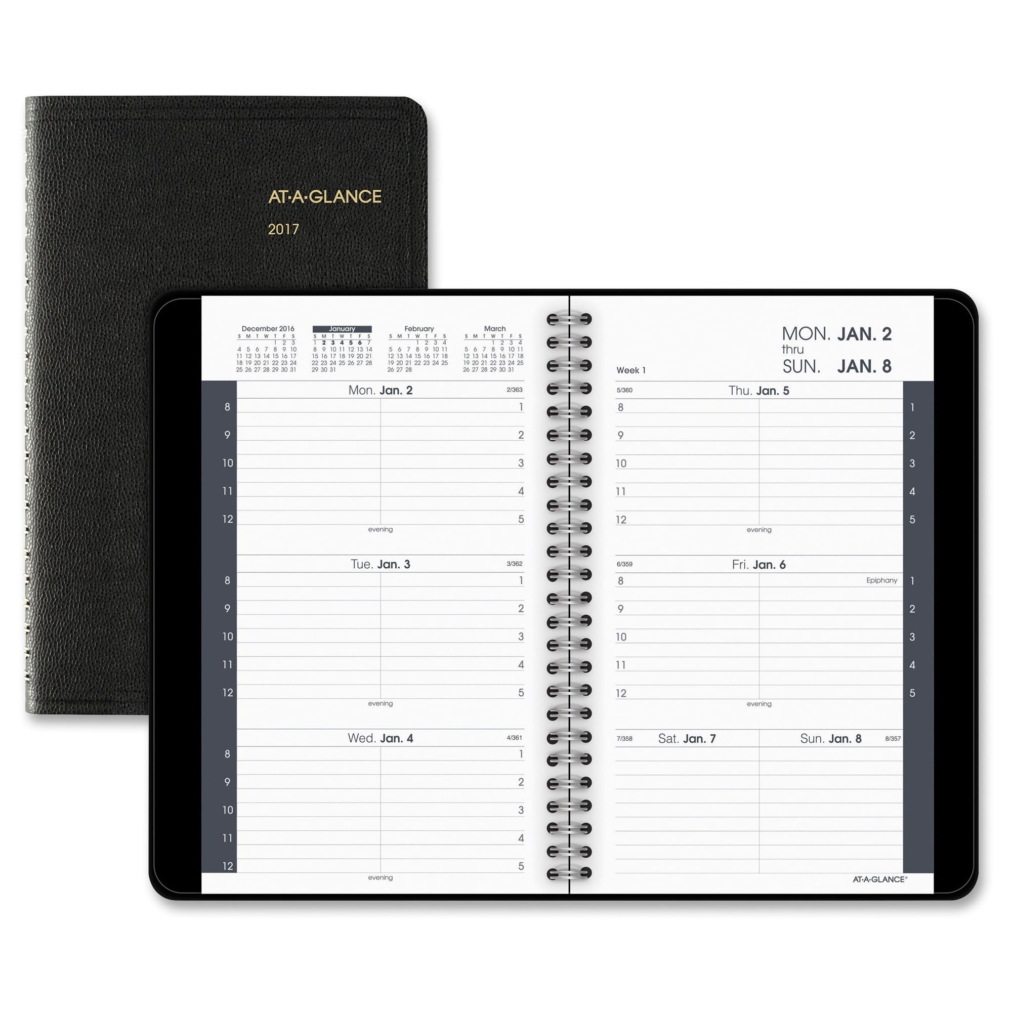 Weekly Appointment Book with Tab Tel/Add