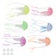 thumbnail image 5 of Medusas artificiales para acuario, medusas de simulación brillantes de silicona para decoraciones de peceras, 5 of 5