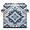 Multicolor 2, variant on CURLYOOT African Ethnic Cube Storage Bin 11 Inch Fabric Storage Cube for Shelves Decorative Foldable Basket with Leather Handle for Closet Shelves Organizer