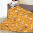 thumbnail image 6 of Sikiie Cute Popcorn Ultra-Soft Micro flannel Blanket Luxury All Seasons Warm Blanket for Bedding Sofa and Travel (4 sizes)-80"x60", 6 of 7
