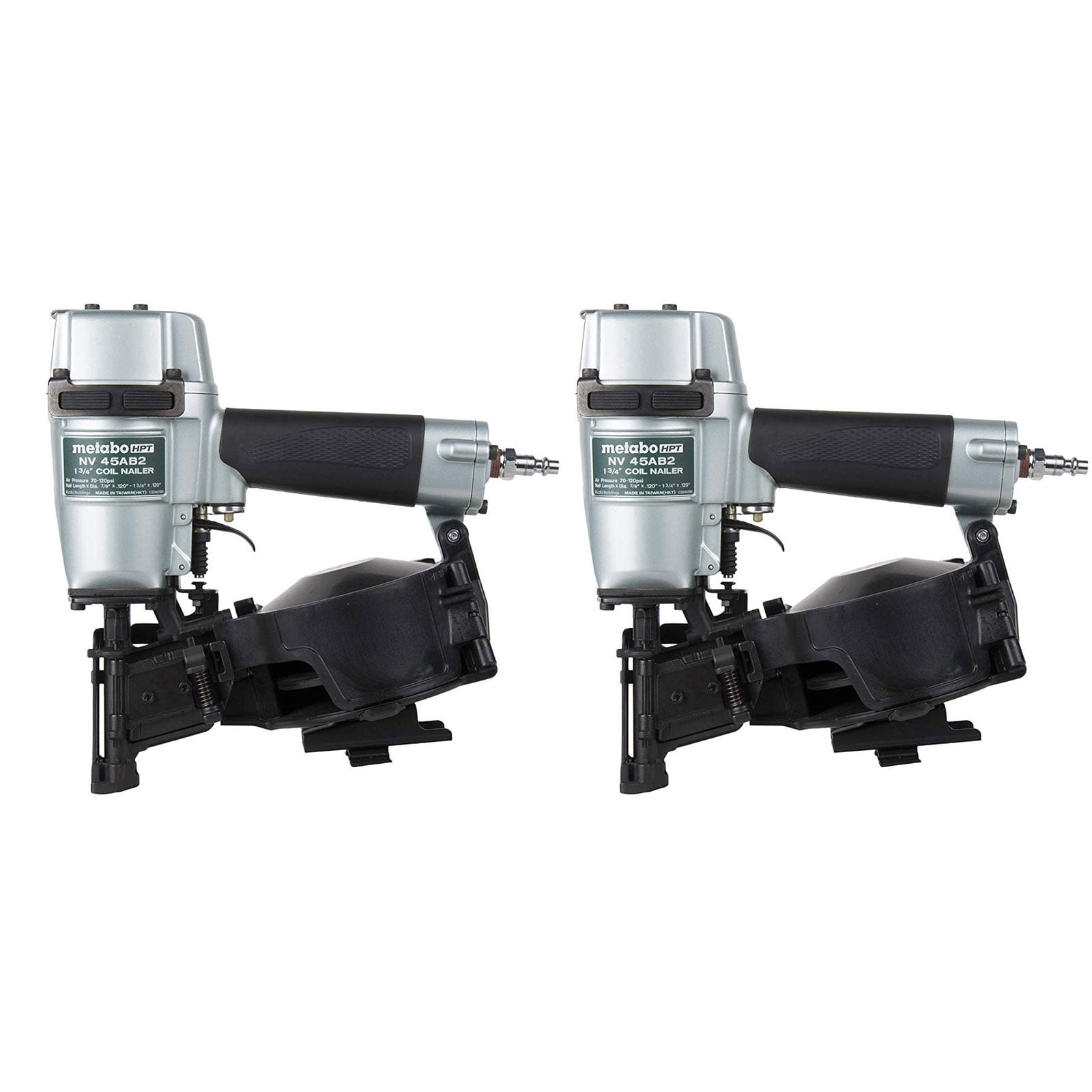 Metabo HPT Coil Roofing Nailer - Two 