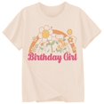 thumbnail image 3 of Hienoo Toddler Girls' Birthday T Shirt Short Sleeved Summer Graphic T-Shirt, Sizes 1-13, 3 of 3
