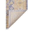 thumbnail image 3 of HomeRoots 8' Lavender Blue Floral Power Loom Runner Rug, 3 of 5