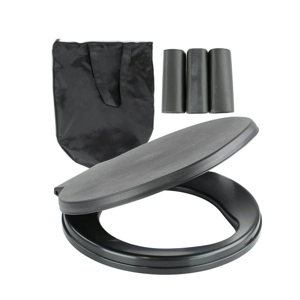 BISupply Portable Toilet for Camping 5 Gallon Bucket Toilet Seat Lid